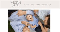 Desktop Screenshot of meganjanephotography.com